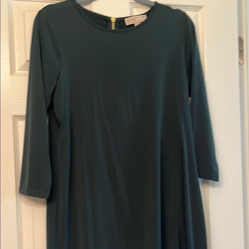 Elegant Dark Green Dress